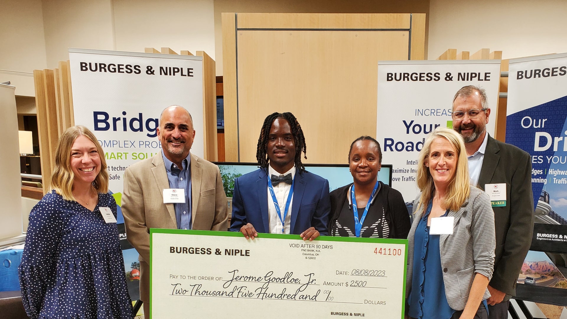 Burgess & Niple - Better Tomorrow Engineering Scholarship.