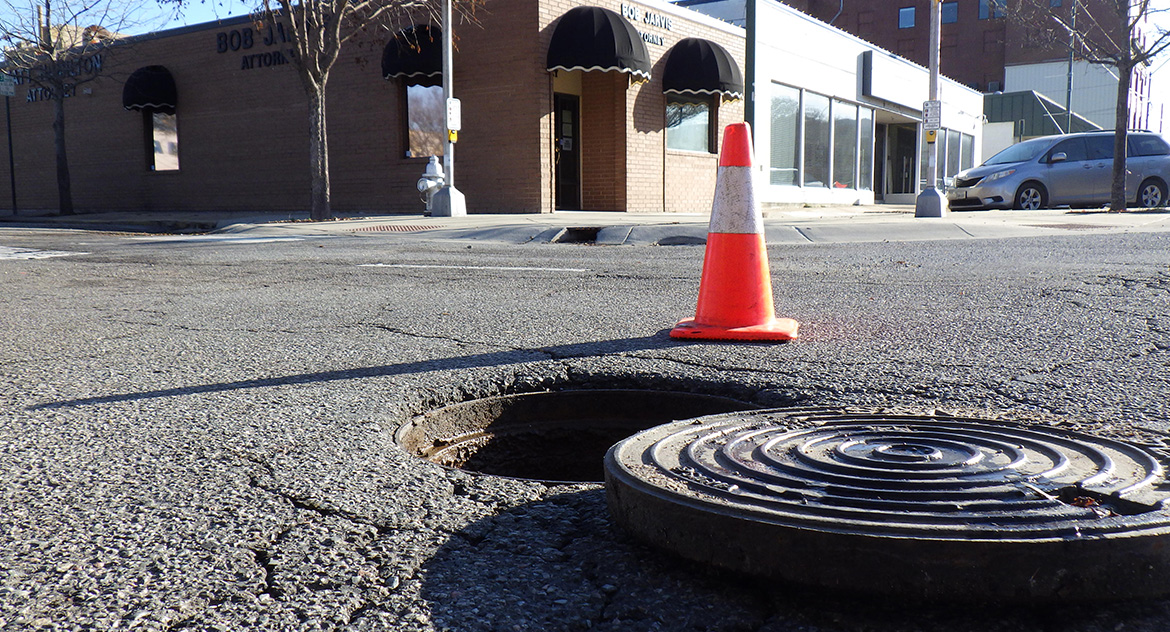 Downtown Area Sanitary Sewer Evaluation Surveys