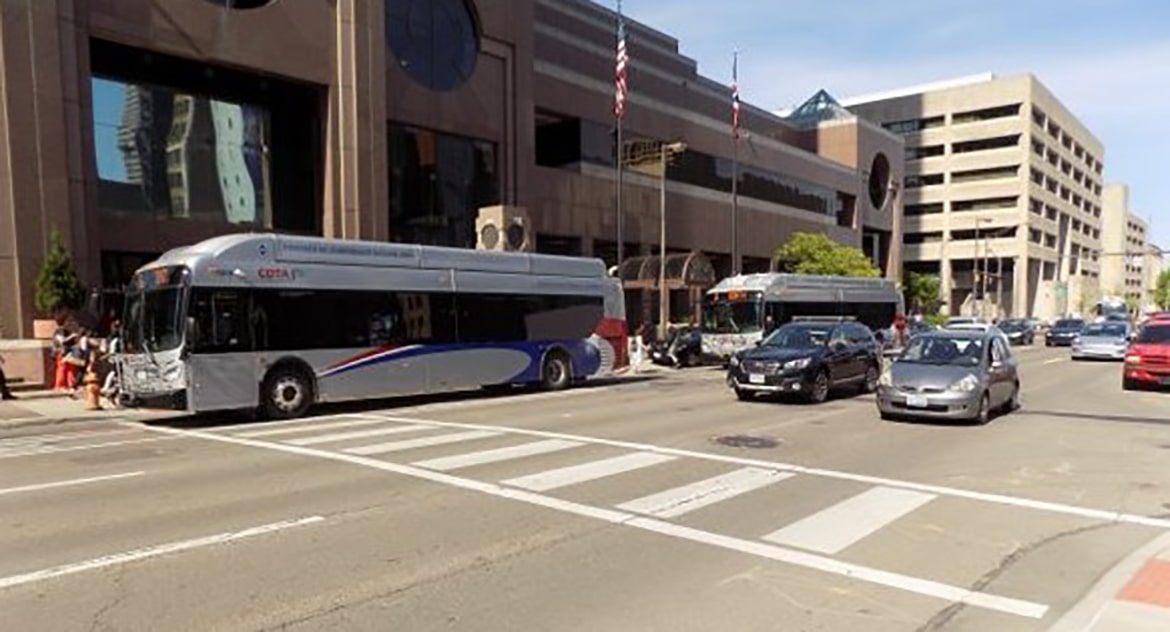 Downtown Columbus Crosswalks