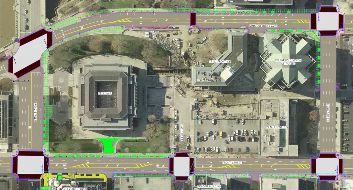 Front/Marconi Two-Way Street Conversion