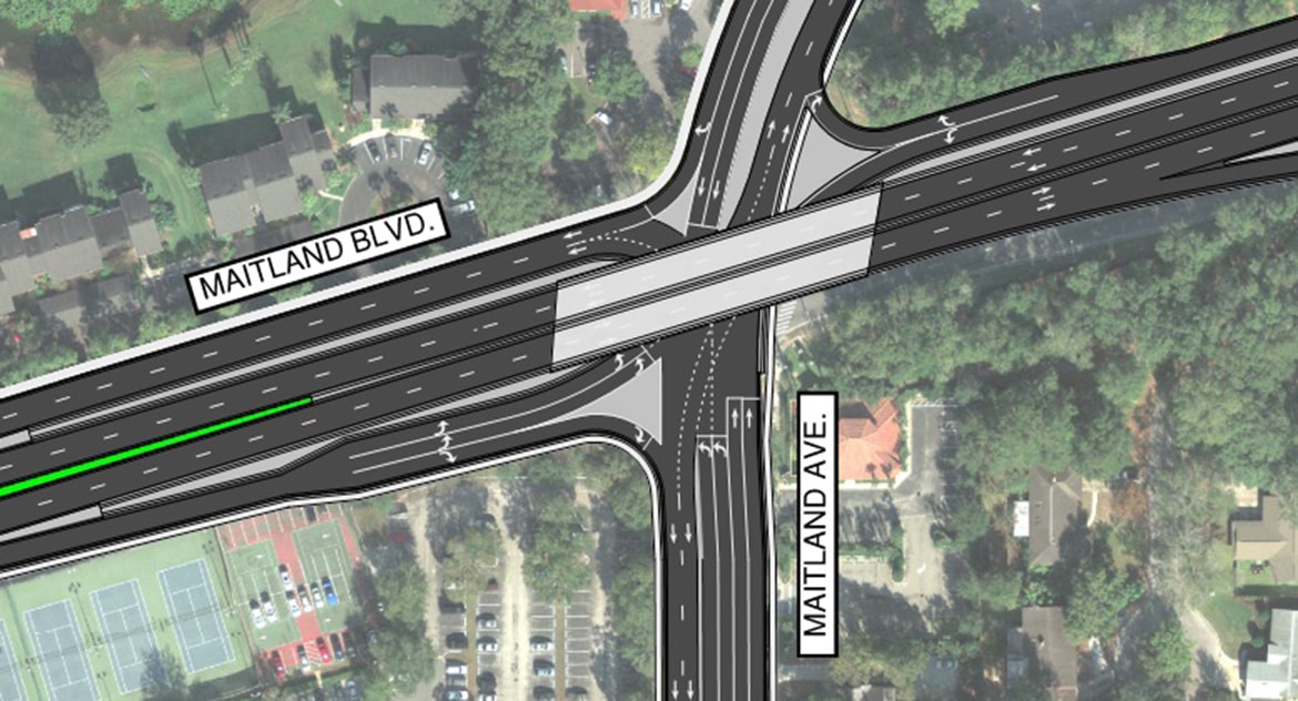 Maitland Boulevard Interchange Feasibility Study