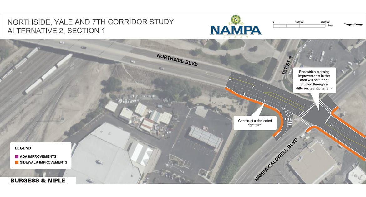 Planning Safer, More Connected Streets in Nampa’s Historic Core