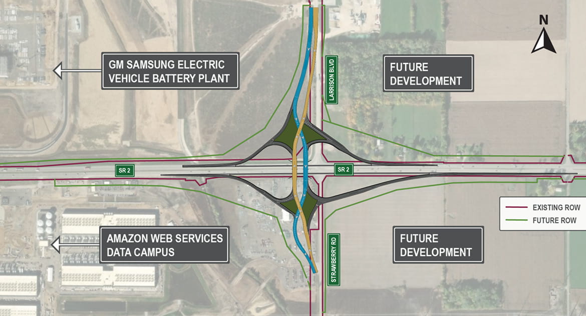 Progressive Design-Build Technical Advisor for SR 2 & Larrison Boulevard New Interchange