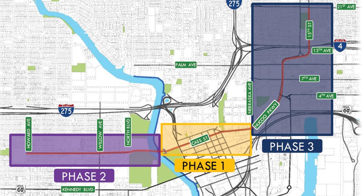 The East-West Green Spine Phase 2 and 3