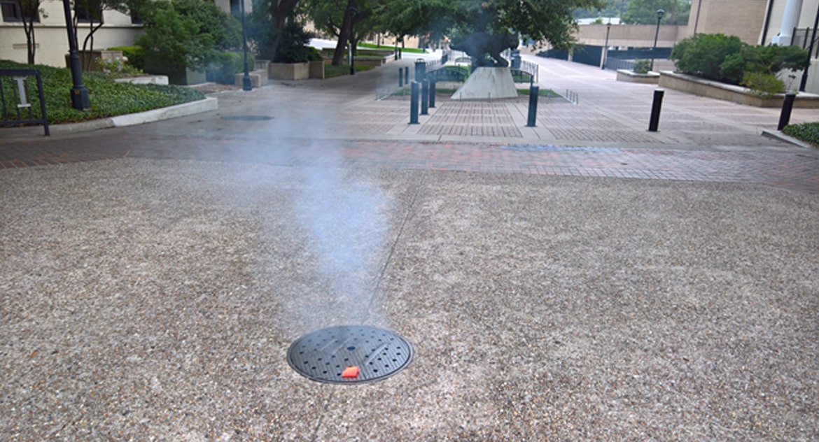 University Smoke Testing Inspection