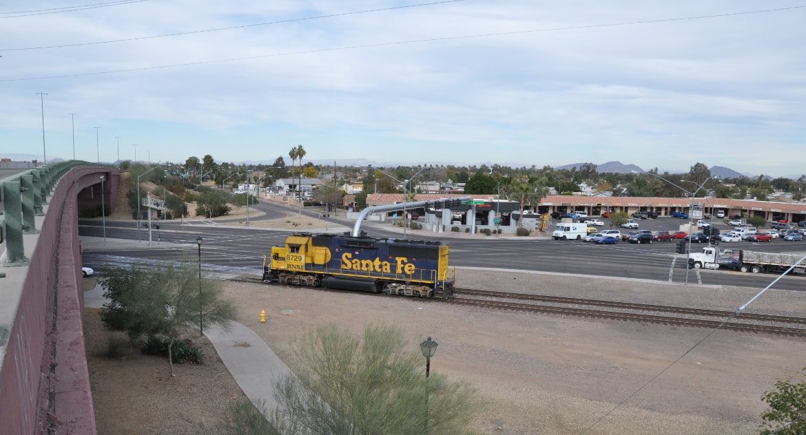 US-60/Bell Road Median Urban Diamond Interchange